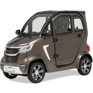 Elektrinis mini automobilis e-SALA LMI YM200 Brown